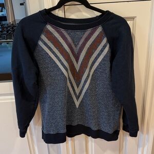 Mother crewneck sweatshirt Medium Chevron